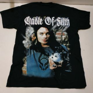 Vintage Cradle Of Filth T Shirt Metal Black Goth Death