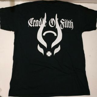 Vintage CRADLE OF FILTH T SHIRT metal black goth death 2