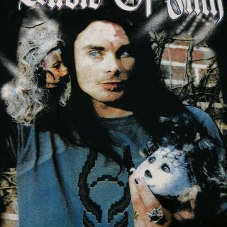 Vintage CRADLE OF FILTH T SHIRT metal black goth death 3