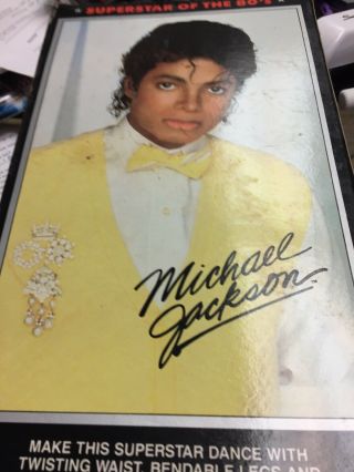 Vintage 1984 LJN Michael Jackson Doll - Thriller Outfit 2