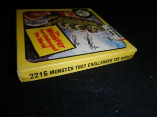 Vintage 1967 8mm tape United Artists The Monster that Challenged the World 2216 3