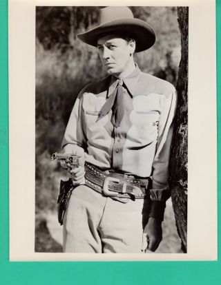 John Dusty King Western Actor Movie Star 1940 
