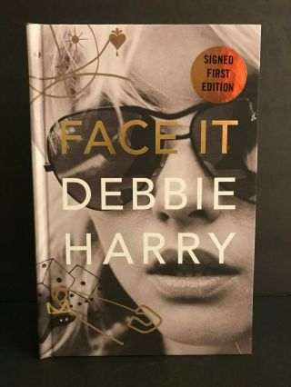 Debbie Harry - Face It Autobiography Signed Hardback Book & Unread