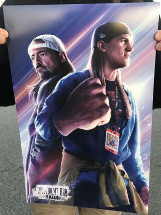 Jay And Silent Bob Reboot Poster Fathom Events Kevin Smith Ships In Poster Tube