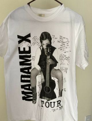 Official Madonna Madame X Tour T - Shirt Nyc