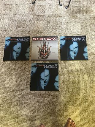 Static X Record Album Flat Promo Posters