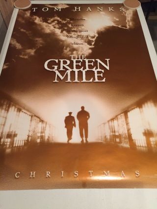 The Green Mile 27 X 40 Ds/rolled Movie Poster - 1999 - Tom Hanks