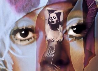 Huge 47x25 Diana Ross Vinyl Banner Poster Tina Turner Marvin Gaye Art Diva