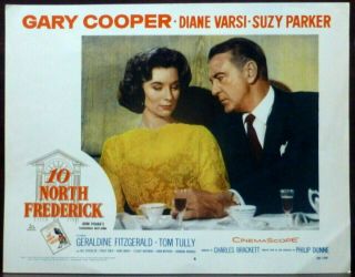 Gary Cooper Suzy Parker 10 North Frederick 1950s Lobby Card
