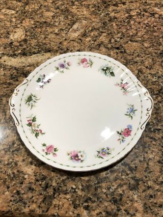Royal Albert Flower Of The Month 12 Months Cake Plate 12 " Platter