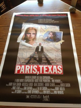 Nastassa Kinski - 1984 Movie Poster " Paris 