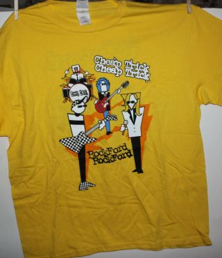 Trick Bun E Carlos Rockford Japan Tour 2006 T - Shirt Xl