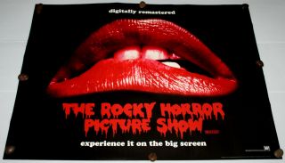 Rocky Horror Picture Show - Cinema Quad Poster - Digital Re Release - Tim Curry