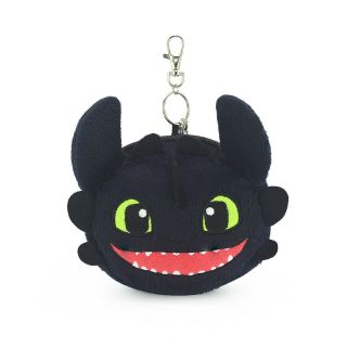 How To Train Your Dragon 3 Toothless Plush Doll Toys Coin Purse Keyring Keychain