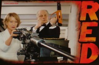 Red - Lobby Cards Set - Bruce Willis,  John Malkovich,  Helen Mirren