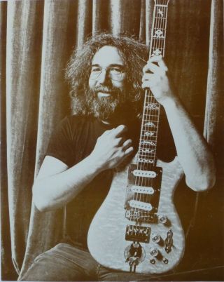 Rare Jerry Garcia Wolf Poster Grateful Dead 1978 Vg