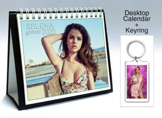 Selena Gomez 2020 Desktop Holiday Calendar,  Keyring