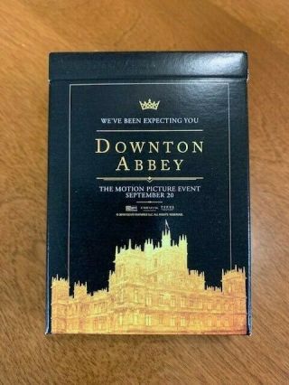 Downton Abbey Collectable Playing Cards Motion Picture Event Promo Cards