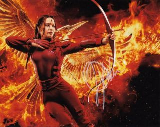 Jennifer Lawrence The Hunger Games Signed Autograph 8x10 Photo