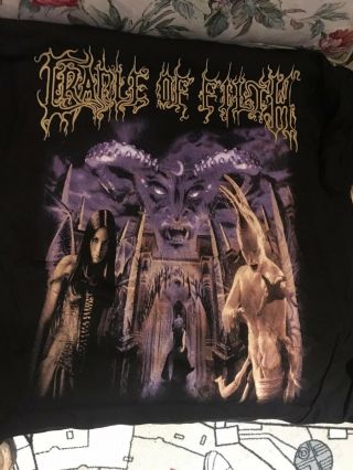 Cradle Of Filth - Vintage - Midian - Tortured Soul Asylum T - Shirt -