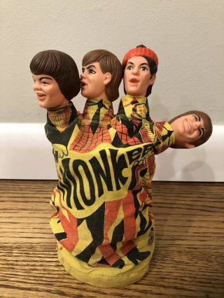Vintage - Monkees Hand Puppet - Mattel 1966 - Missing Pull Cord