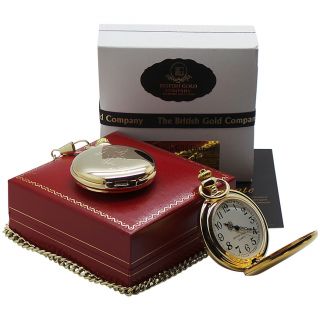 Elvis Presley Signed Pocket Watch 24k Gold Plated Collectors Luxury Gift Case