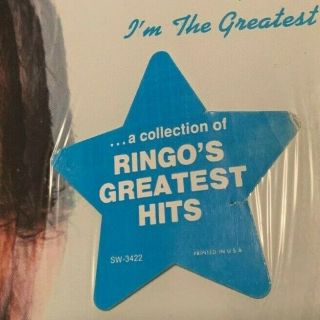 Beatles - Ringo Album In Shrink W/rare Cover Sticker