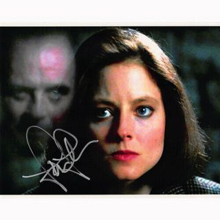 Jodie Foster - Silence Of The Lambs (49023) - Autographed In Person 8x10 W/