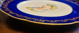 Hand Painted Charles Martin Limoges 9 1/4 