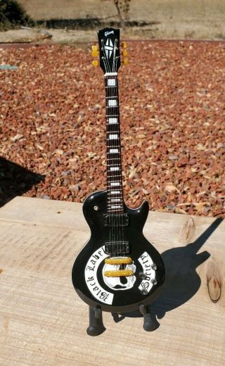 Zakk Wylde Bls Official Mini Les Paul Guitar Pre Owned Black Label Society
