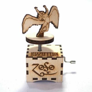 Led Zeppelin Music Box - Stairway To Heaven - Personalized Gift.