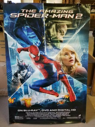 The Spider Man 2 2014 Rolled 27x40 dvd promotional poster 2