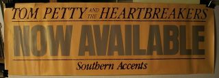 Tom Petty - Southern Accents - 1985 36x12 Promo Poster/banner