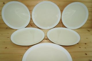 Gorham Ariana (6) Dinner Plates,  10 5/8 "