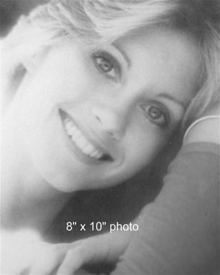 Olivia Newton John Photo Of Singer Shot On Diagonal Soft & (148)