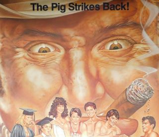 Porky ' s Revenge 1985 Single Sided Movie Poster Dan Monahan Wendy Feigh 5