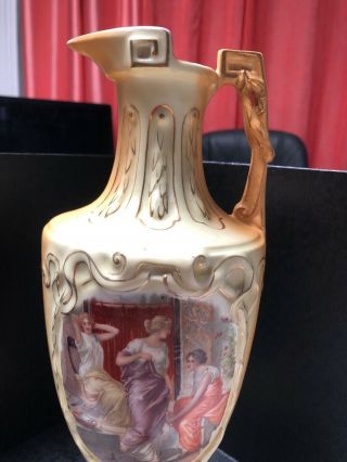 Antique Royal Wettina Vase,  Made In Austria 3