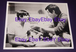 Vintage 1967 Raybert 8x10 Photo - - The Monkees Tv - Davy Jones,  Chip Douglas 2