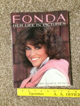 Jane Fonda Hand Signed 