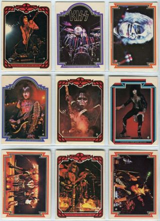 Kiss 1978 Donruss Series 1 Card Set 66 Cards Simmons Stanley Frehley Criss 1