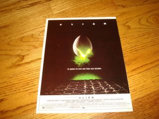 Alien 1979 Oscar Ad Sigourney Weaver,  John Hurt,  Ian Holm,  Veronica Cartwright