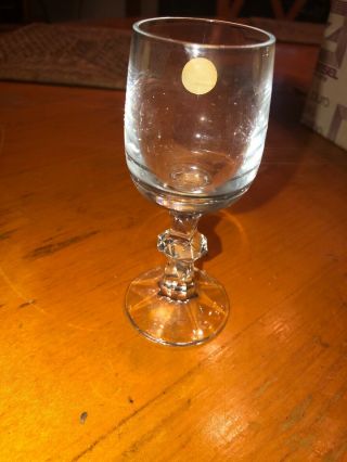 12 Rare Vintage Crystal Schott Shot Wine Glasses Echt Bleikristall Zwiesel 4