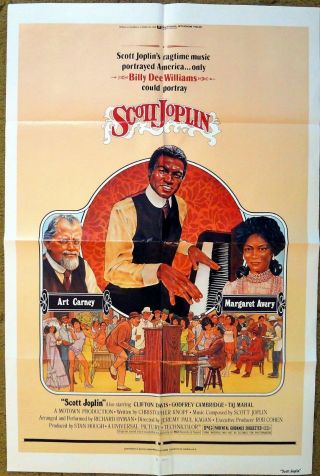 " Scott Joplin " The Greatest Ragtime Composer Of All Time - Movie Poster