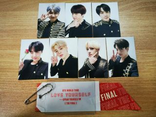 Bts​ World​ Tour​ Speak Yourself The Final Official Goods​ | Memorial Label Tag