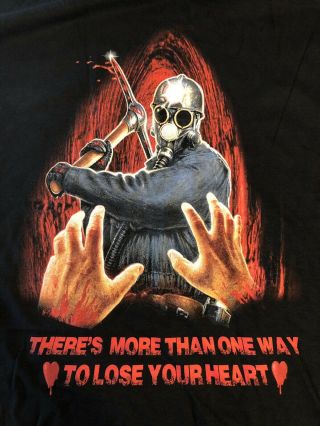 My Bloody Valentine T - Shirt Size Xl Horror Slasher Movie Fright Crate