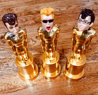 Stray Cats Bobbleheads Set (Heads Only) - 2009 Australian Tour Promotion - RARE 2