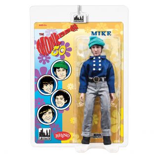 The Monkees 8 Inch Retro Style Action Figures: Blue Band Outfit: Mike Nesmith