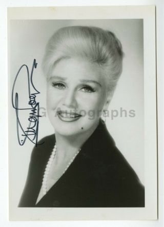 Ginger Rogers - American Actress,  Dancer,  And Singer - Signed 5x7 Photograph