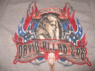David Allan Coe World Concert Tour (lg) T - Shirt