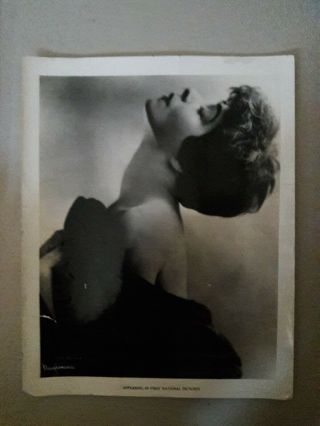 Nazimova Photo 1921 8x10